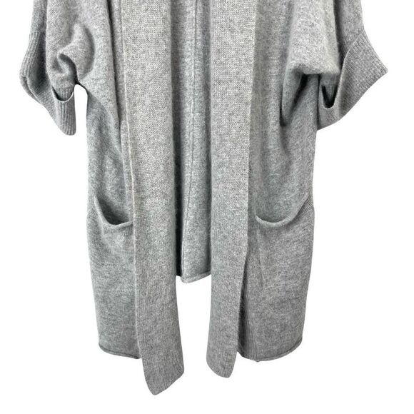 Symphony + Note 100% cashmere twin set cardigan & shell Size M grey lagenlook - Picture 5 of 16